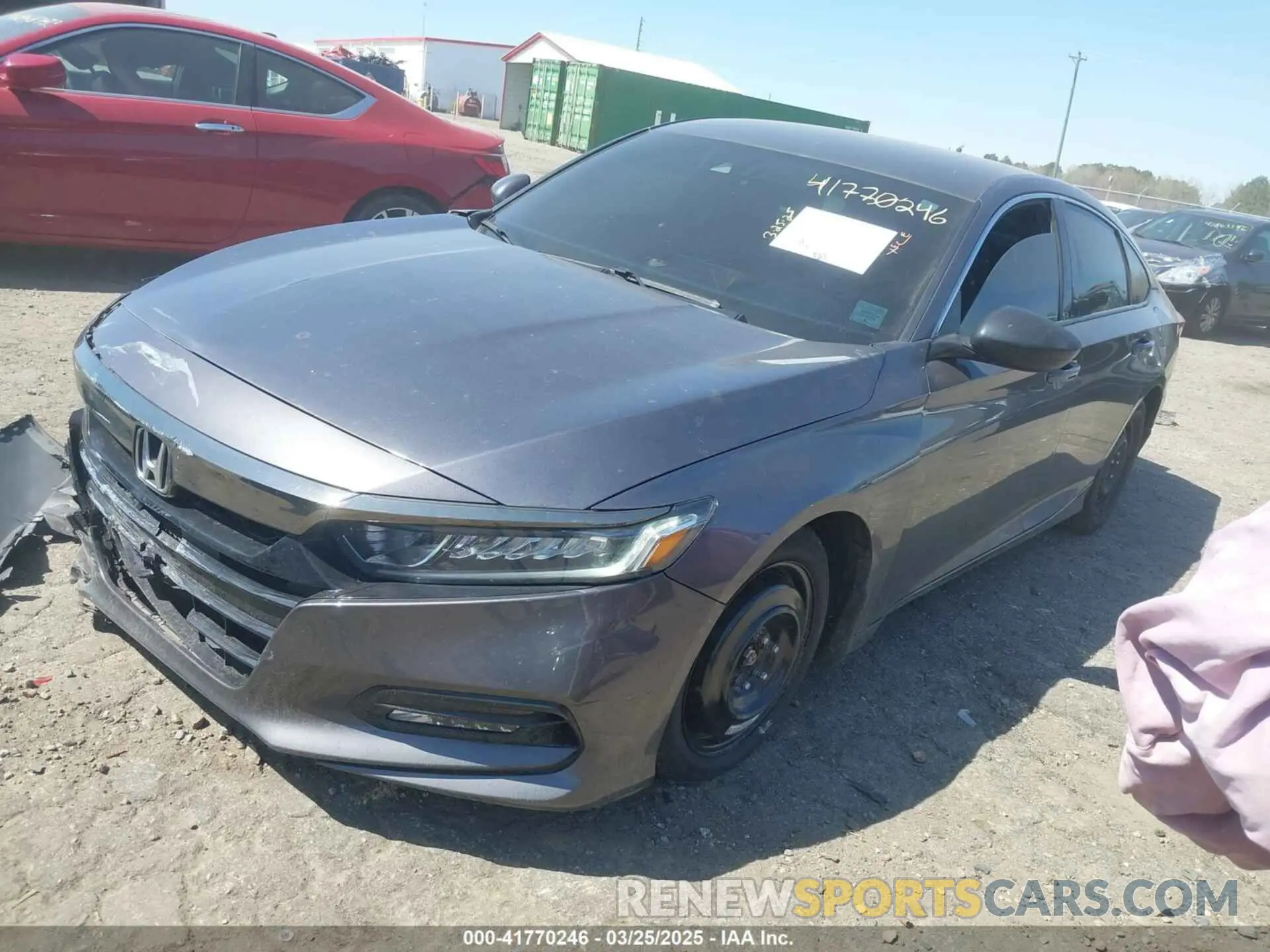 2 Photograph of a damaged car 1HGCV1F32KA129989 HONDA ACCORD 2019