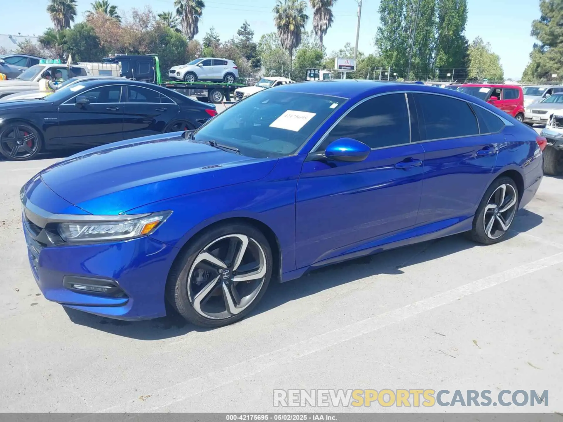 2 Photograph of a damaged car 1HGCV1F32KA133038 HONDA ACCORD 2019