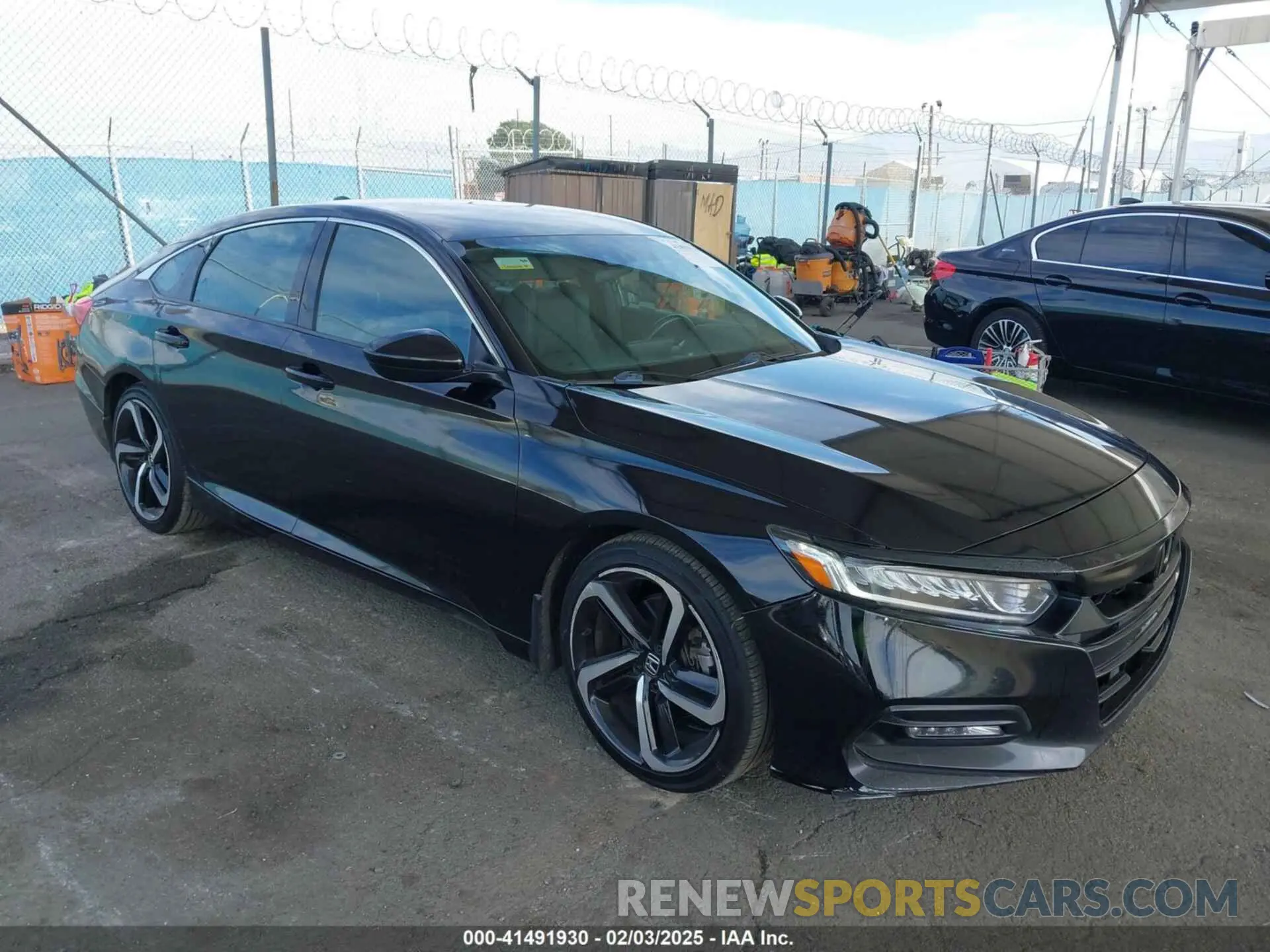 1 Photograph of a damaged car 1HGCV1F32KA135453 HONDA ACCORD 2019