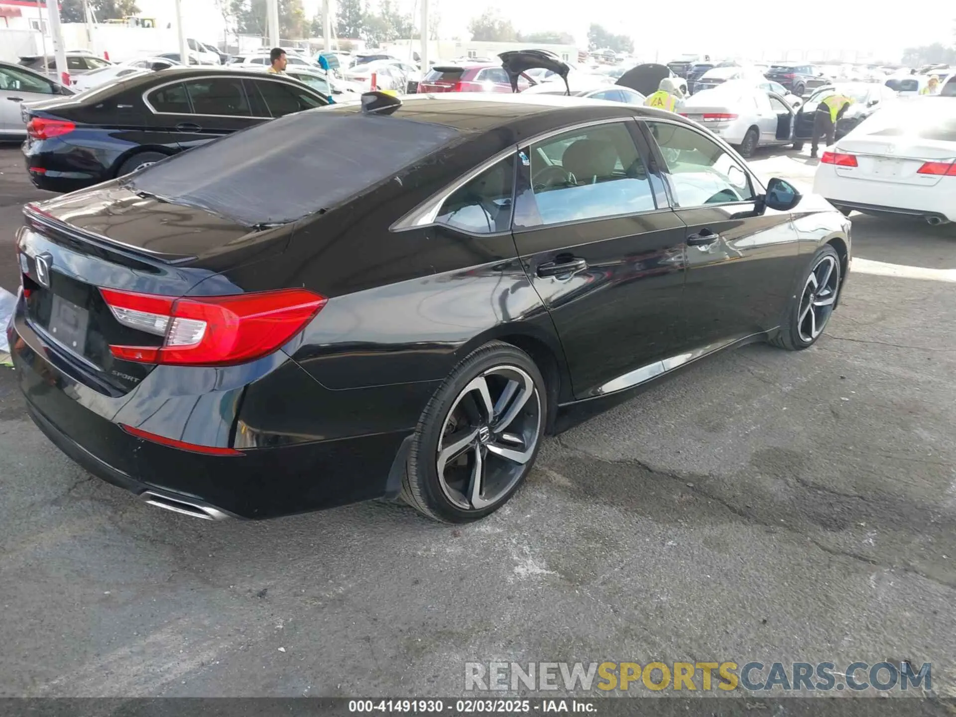 4 Photograph of a damaged car 1HGCV1F32KA135453 HONDA ACCORD 2019