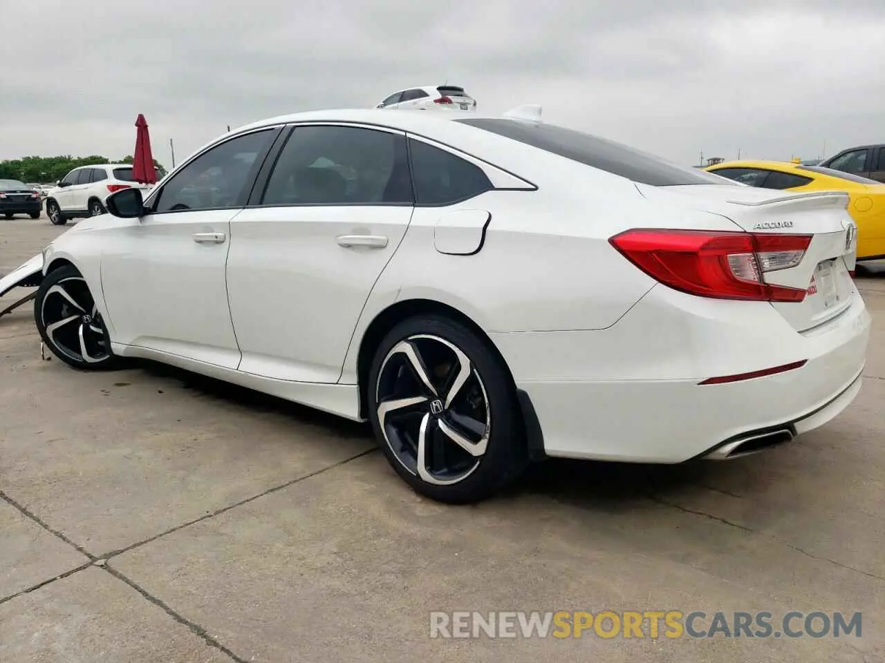 2 Photograph of a damaged car 1HGCV1F32KA147666 HONDA ACCORD 2019