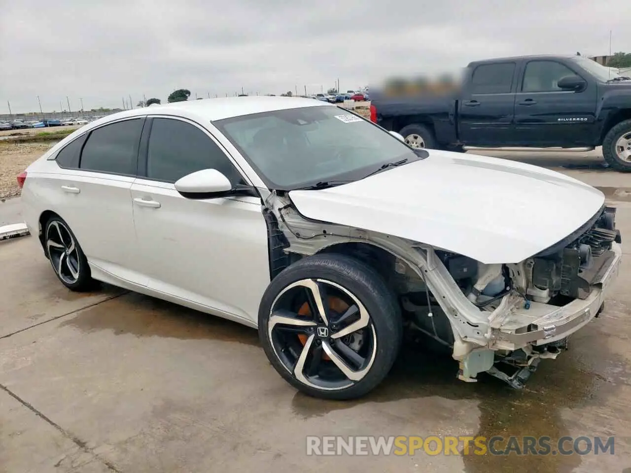 4 Photograph of a damaged car 1HGCV1F32KA147666 HONDA ACCORD 2019