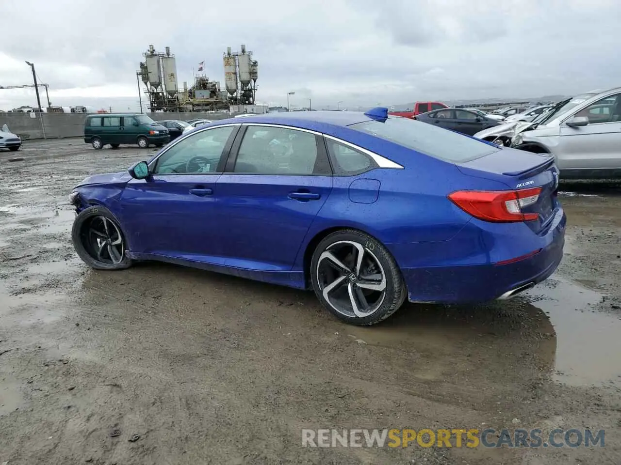 2 Photograph of a damaged car 1HGCV1F32KA153631 HONDA ACCORD 2019