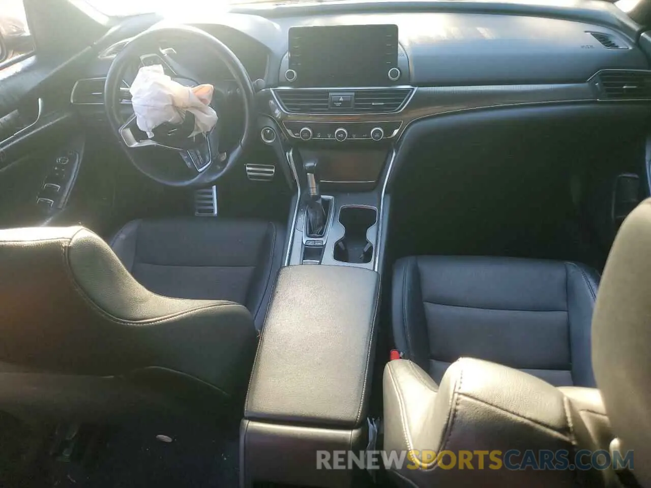 8 Photograph of a damaged car 1HGCV1F32KA154858 HONDA ACCORD 2019