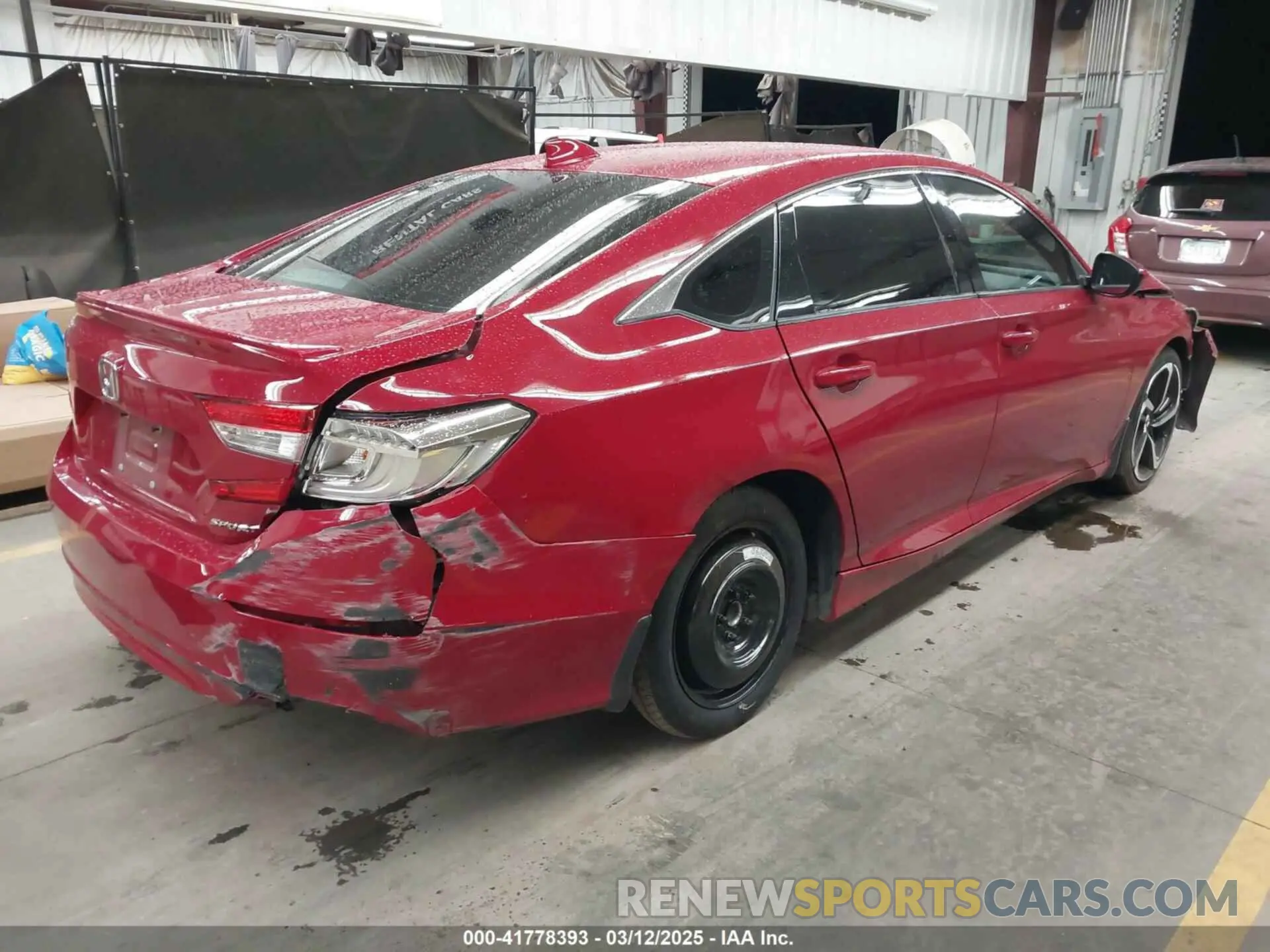 4 Photograph of a damaged car 1HGCV1F32KA165617 HONDA ACCORD 2019