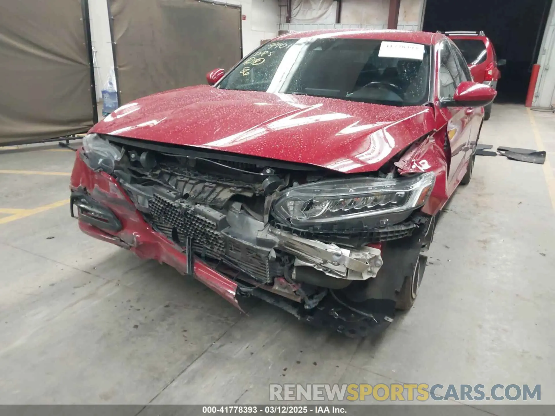 6 Photograph of a damaged car 1HGCV1F32KA165617 HONDA ACCORD 2019