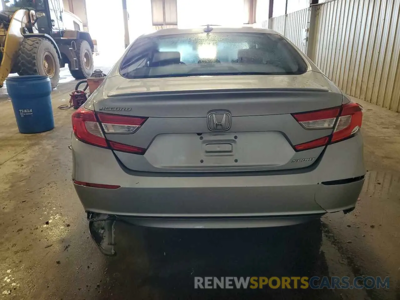 6 Photograph of a damaged car 1HGCV1F32KA172843 HONDA ACCORD 2019
