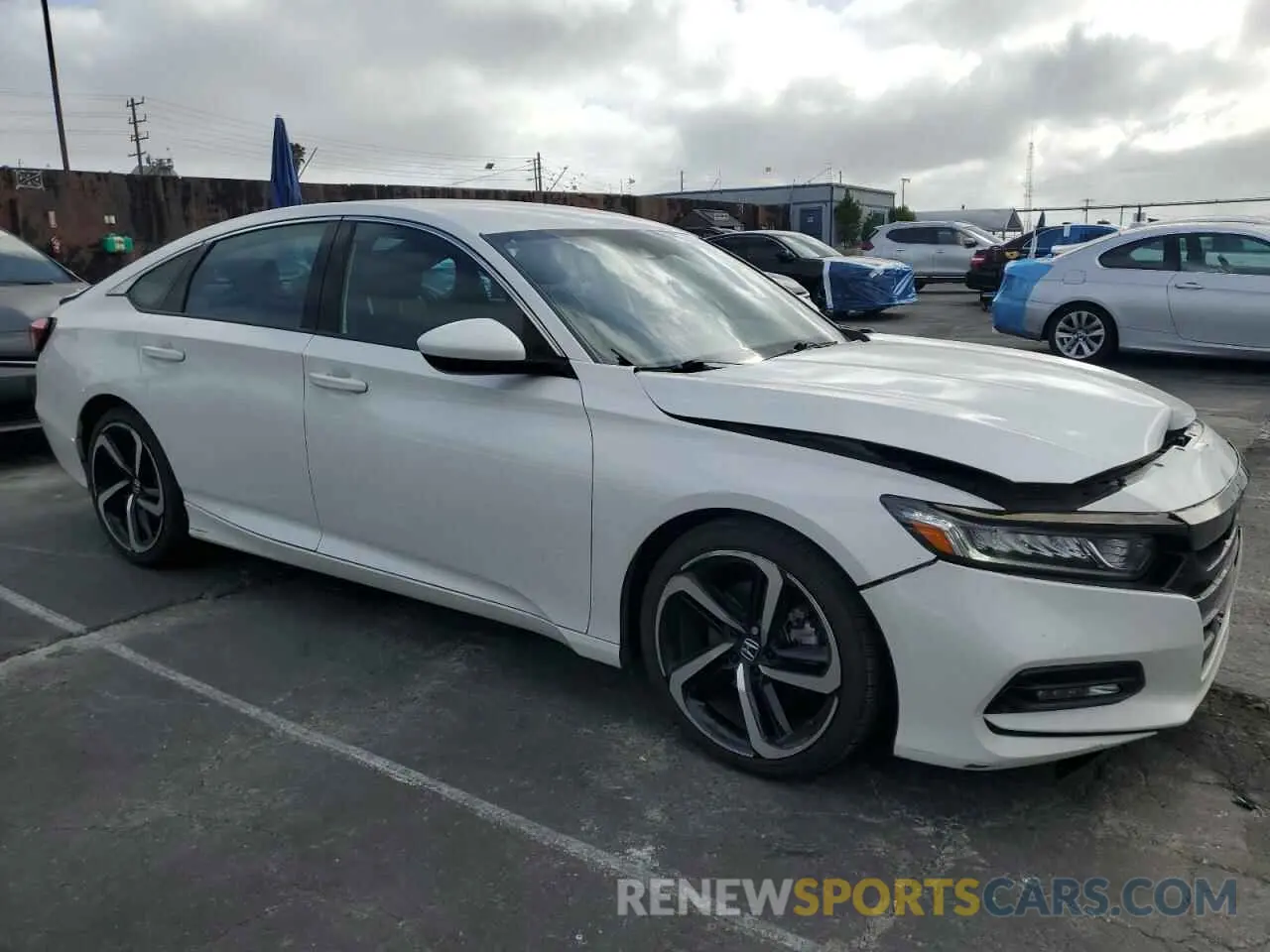 4 Photograph of a damaged car 1HGCV1F32KA175712 HONDA ACCORD 2019