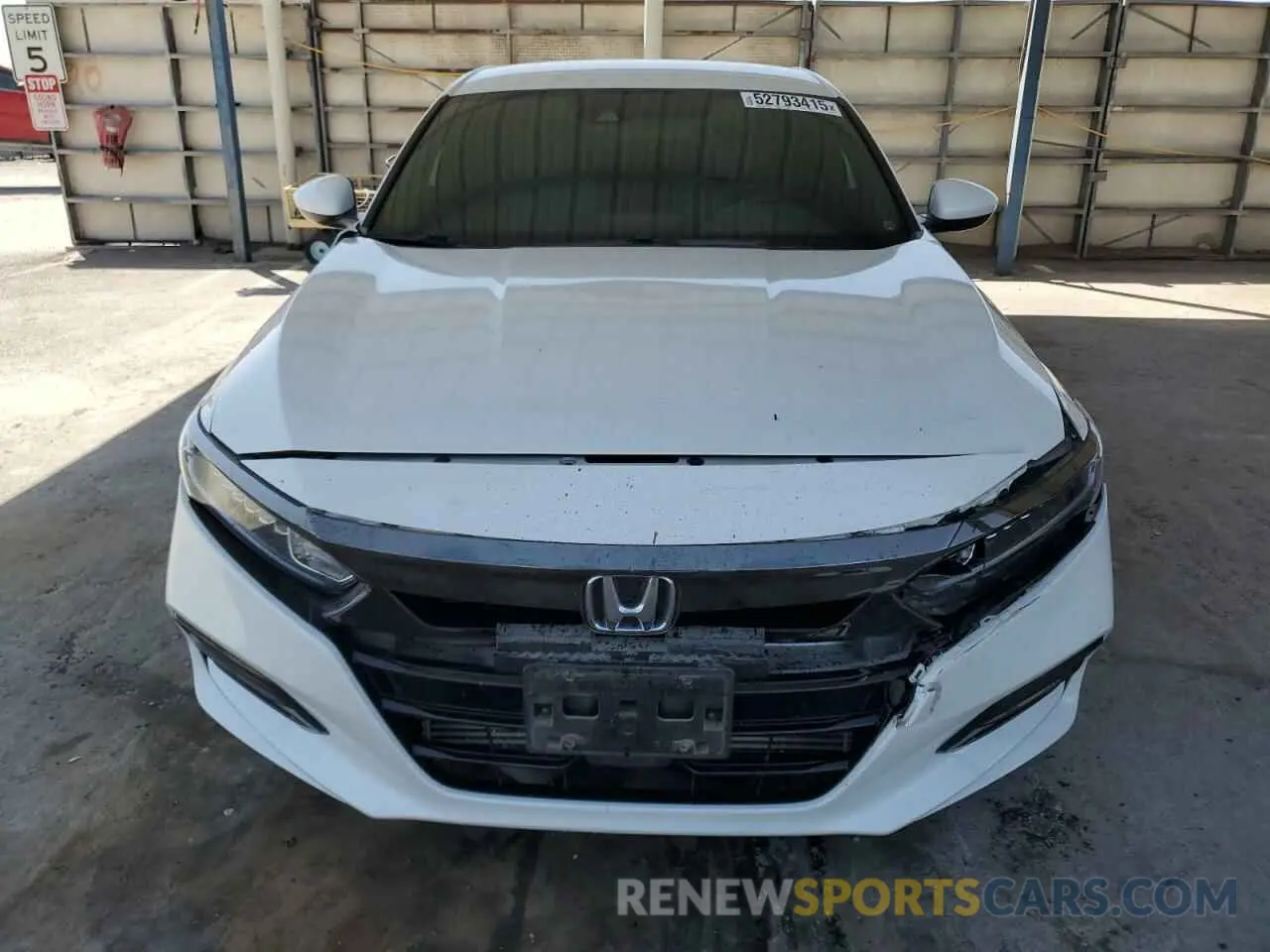 5 Photograph of a damaged car 1HGCV1F33KA010574 HONDA ACCORD 2019