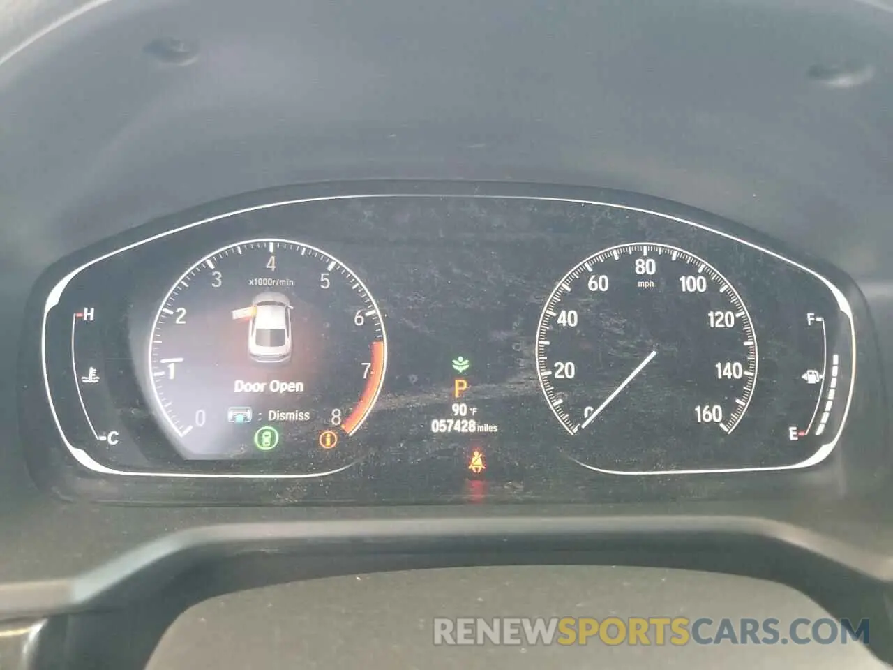 9 Photograph of a damaged car 1HGCV1F33KA010574 HONDA ACCORD 2019