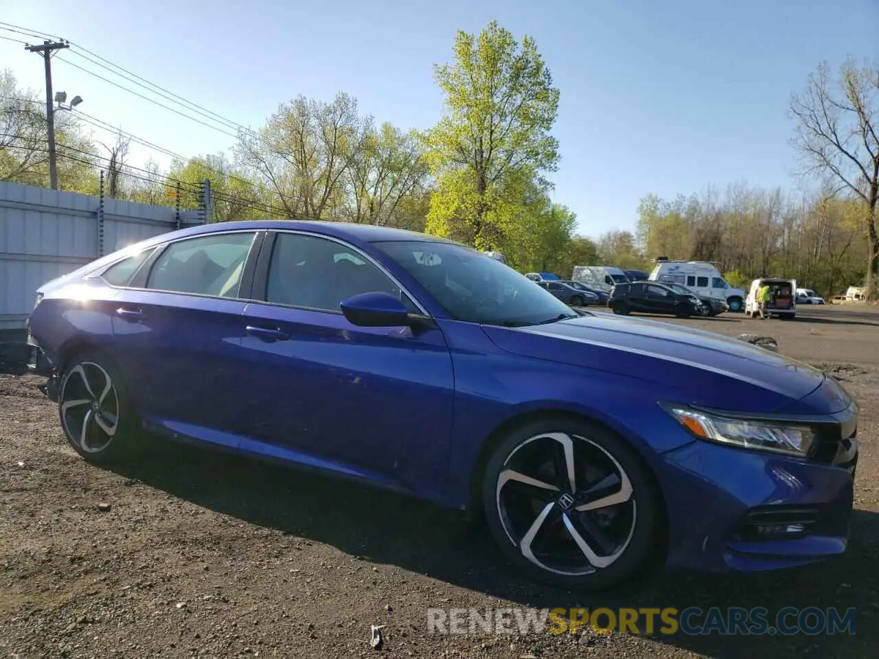 4 Photograph of a damaged car 1HGCV1F33KA015631 HONDA ACCORD 2019