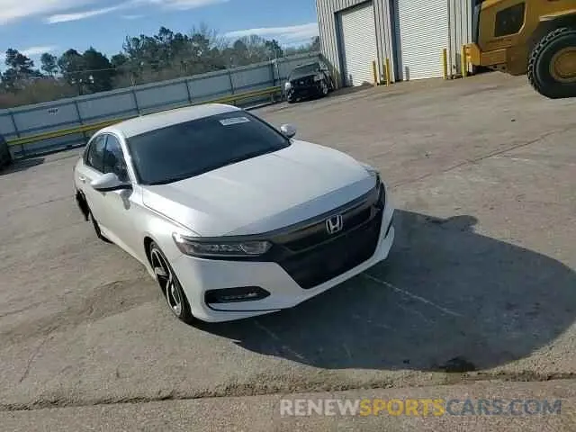 10 Photograph of a damaged car 1HGCV1F33KA037791 HONDA ACCORD 2019