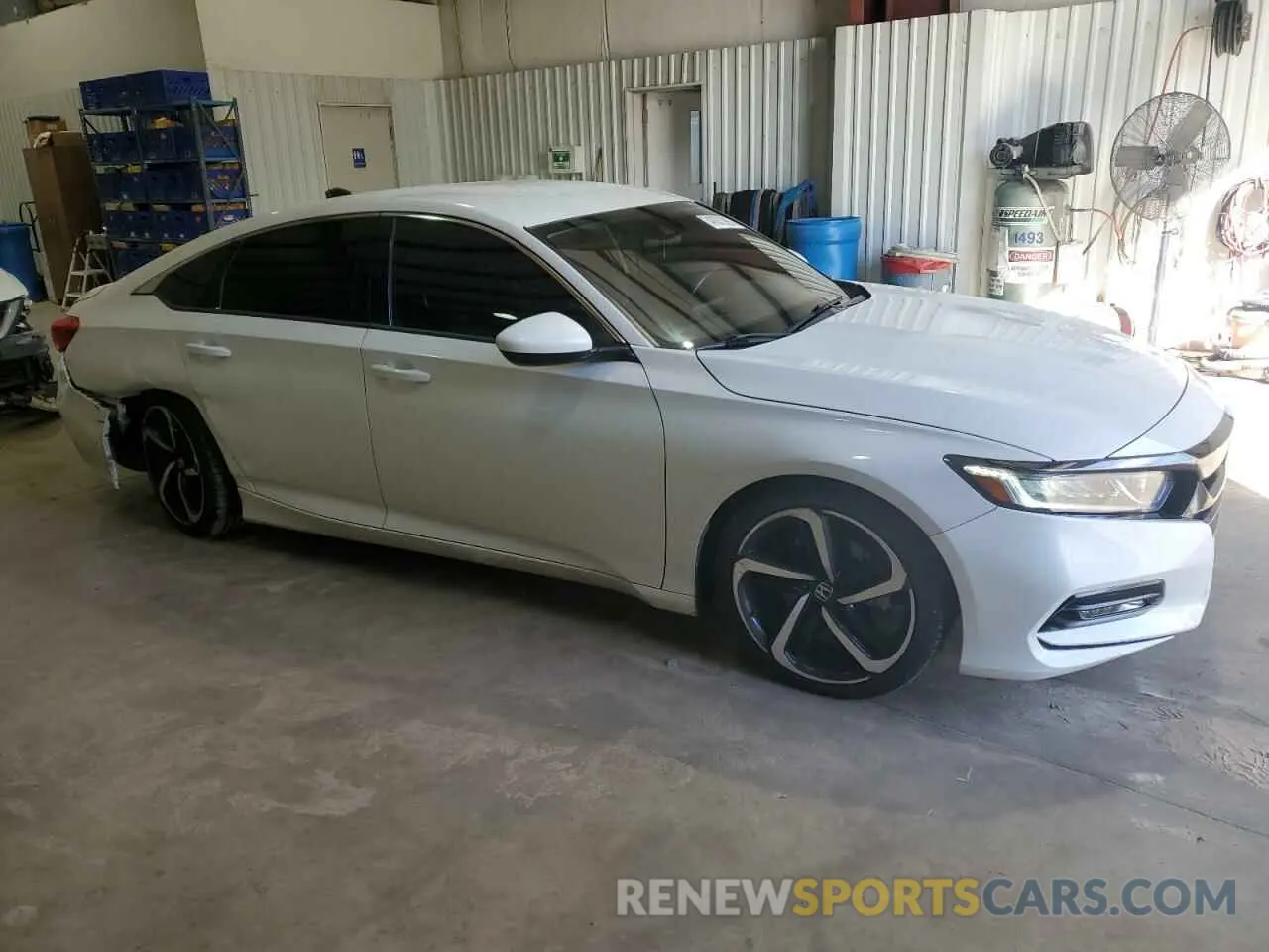 4 Photograph of a damaged car 1HGCV1F33KA037791 HONDA ACCORD 2019