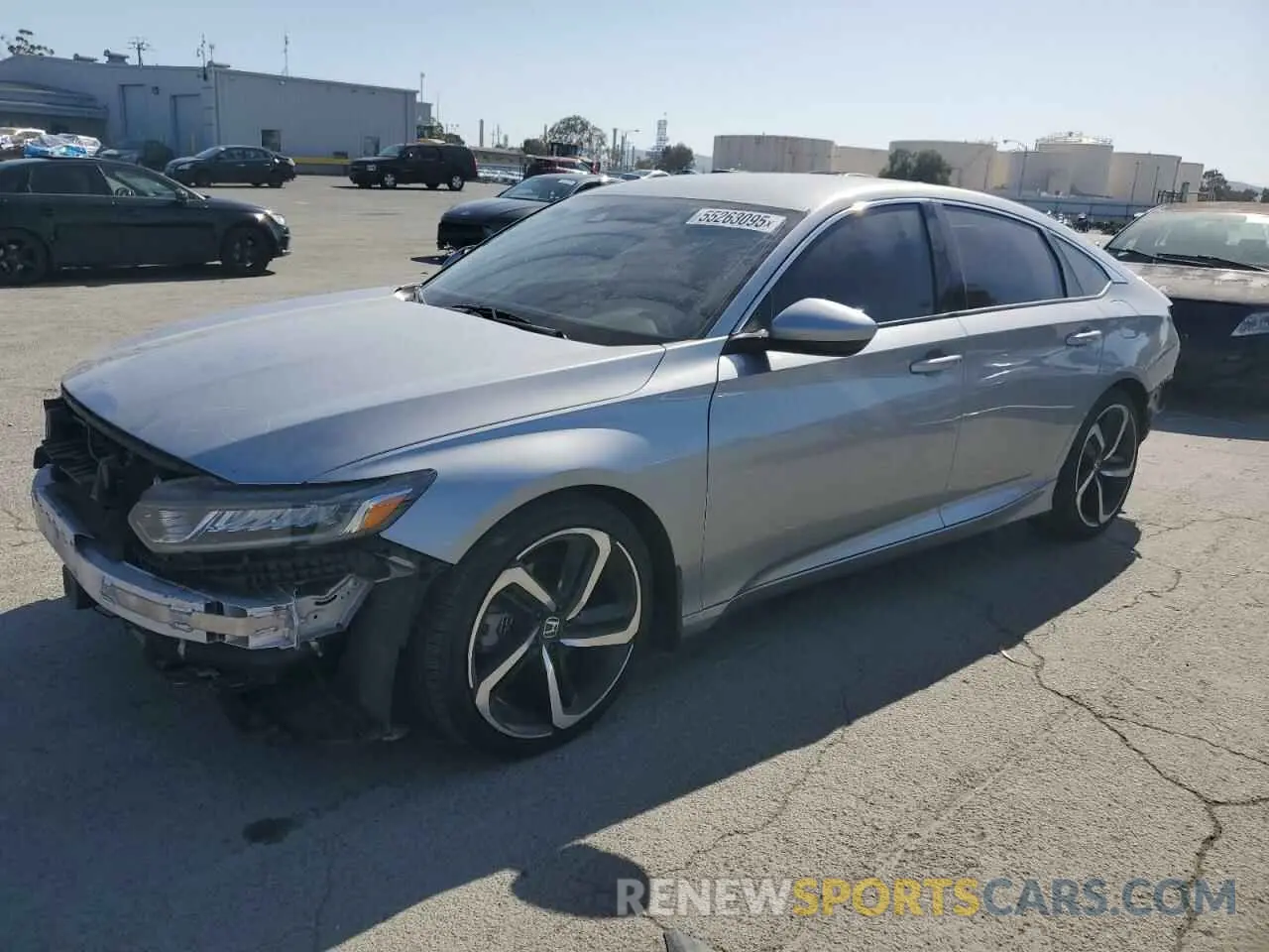 1 Photograph of a damaged car 1HGCV1F33KA047026 HONDA ACCORD 2019