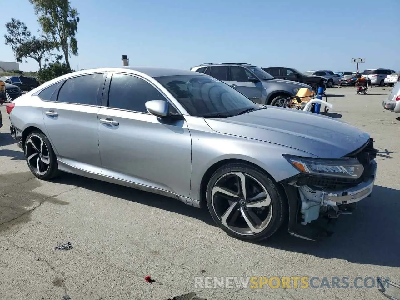 4 Photograph of a damaged car 1HGCV1F33KA047026 HONDA ACCORD 2019