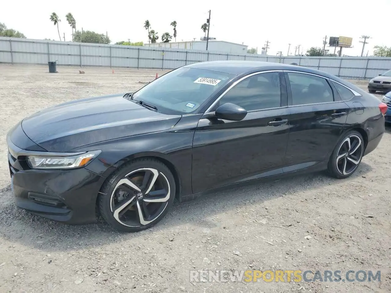 1 Photograph of a damaged car 1HGCV1F33KA073027 HONDA ACCORD 2019
