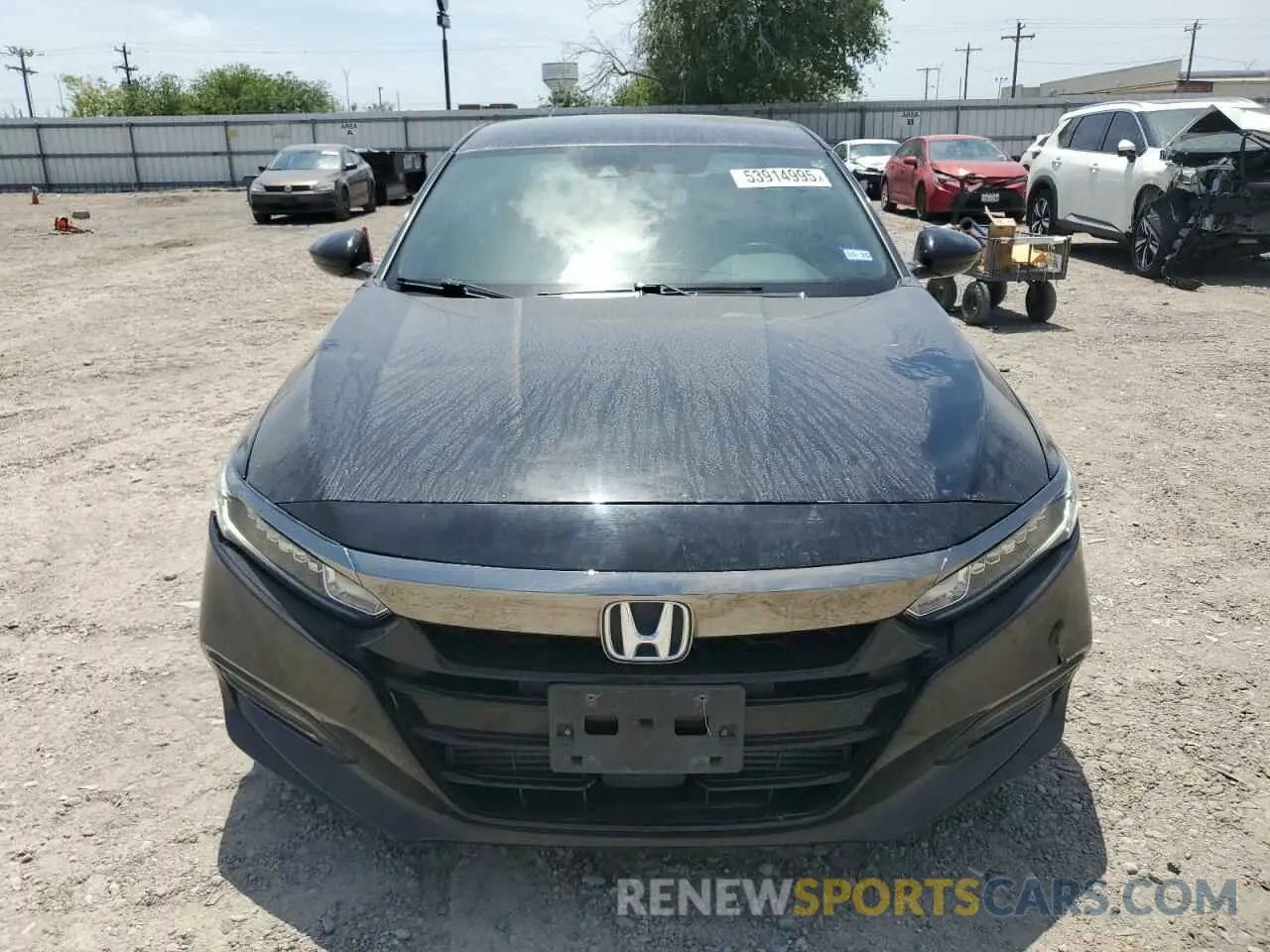 5 Photograph of a damaged car 1HGCV1F33KA073027 HONDA ACCORD 2019