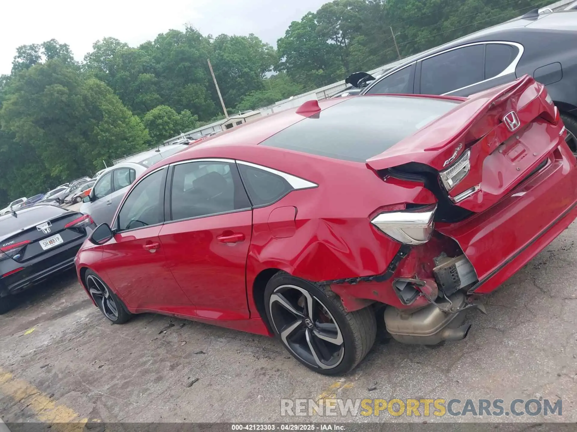 14 Photograph of a damaged car 1HGCV1F33KA073867 HONDA ACCORD 2019