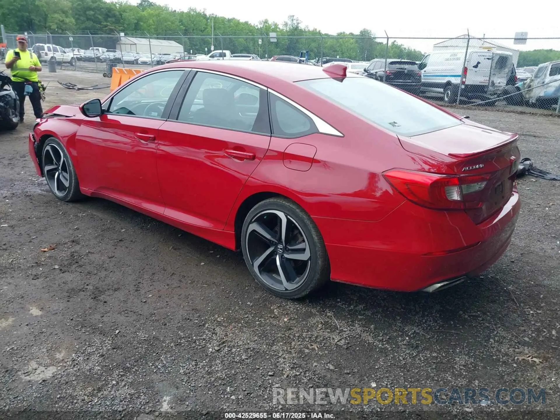 3 Photograph of a damaged car 1HGCV1F33KA084934 HONDA ACCORD 2019