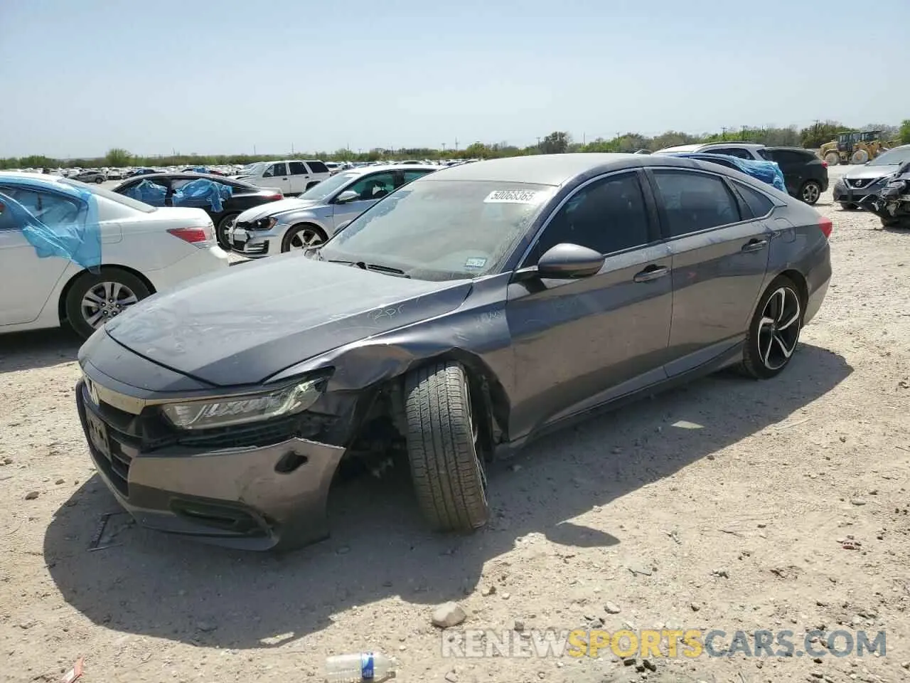 1 Photograph of a damaged car 1HGCV1F33KA098252 HONDA ACCORD 2019
