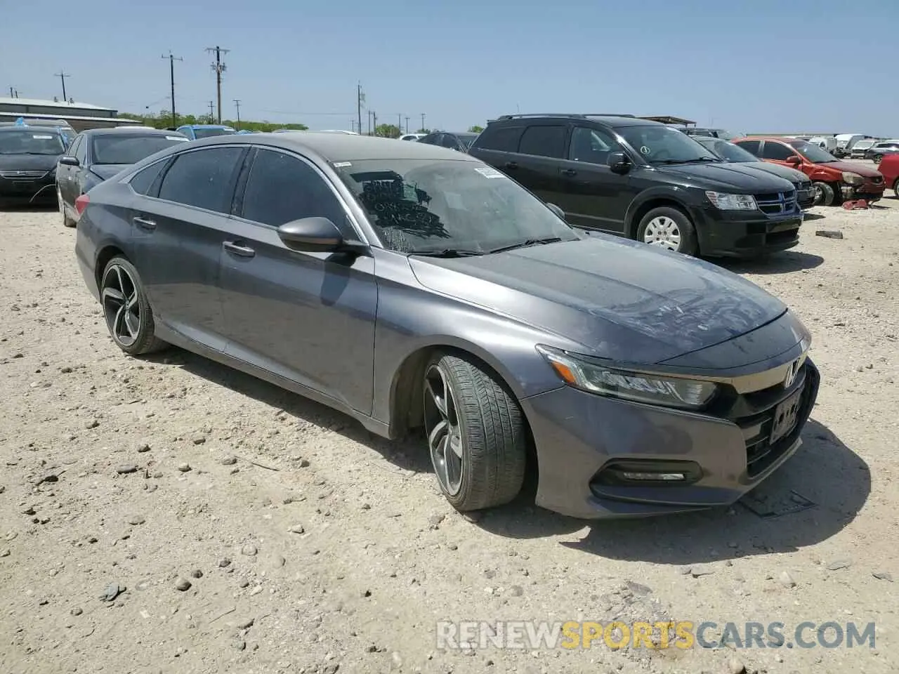 4 Photograph of a damaged car 1HGCV1F33KA098252 HONDA ACCORD 2019