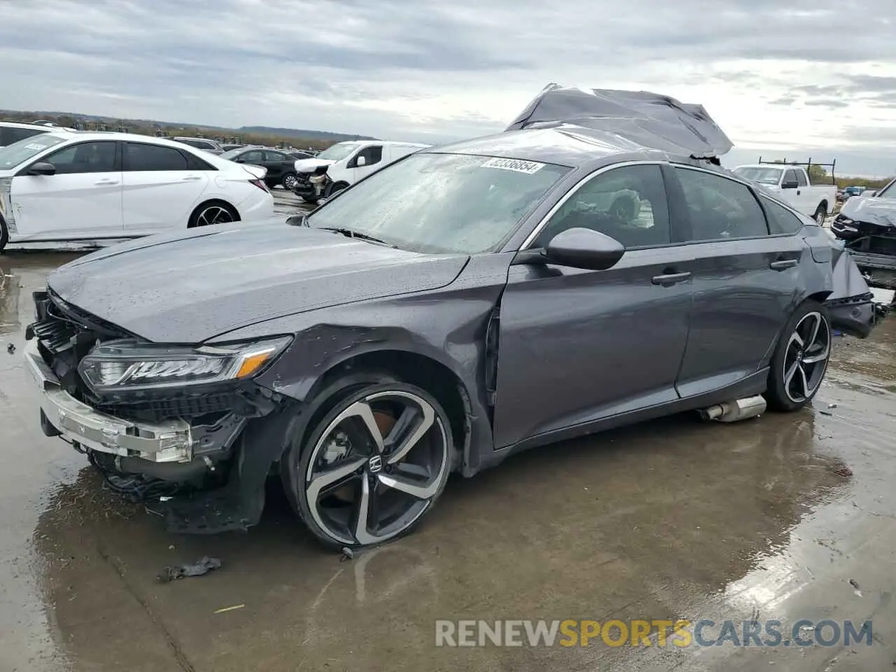 1 Photograph of a damaged car 1HGCV1F33KA099501 HONDA ACCORD 2019