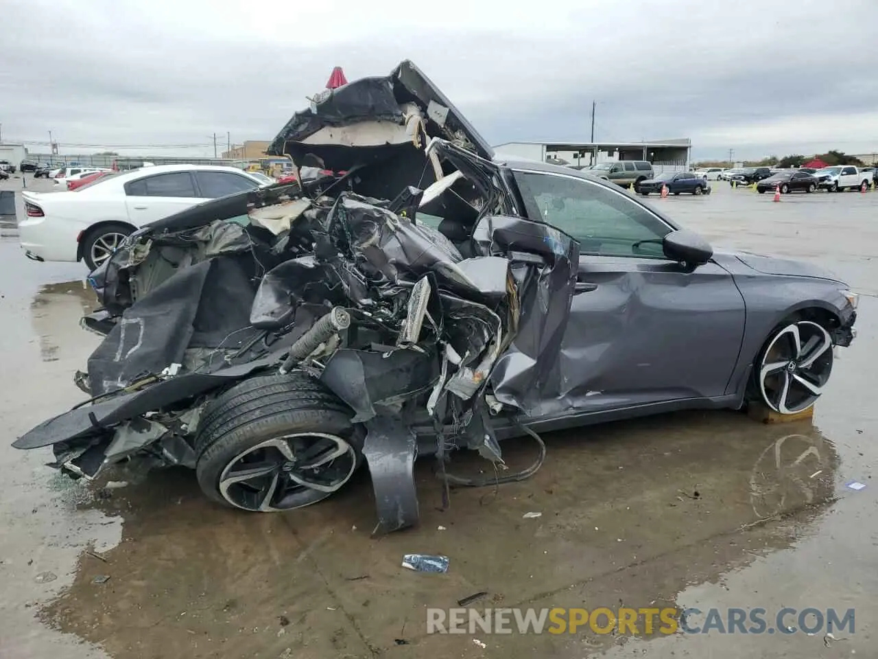 3 Photograph of a damaged car 1HGCV1F33KA099501 HONDA ACCORD 2019