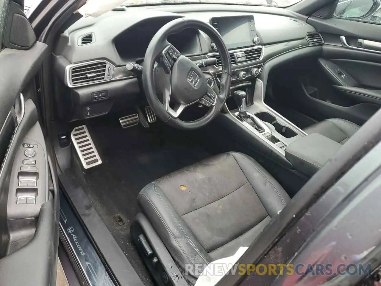 8 Photograph of a damaged car 1HGCV1F33KA099501 HONDA ACCORD 2019