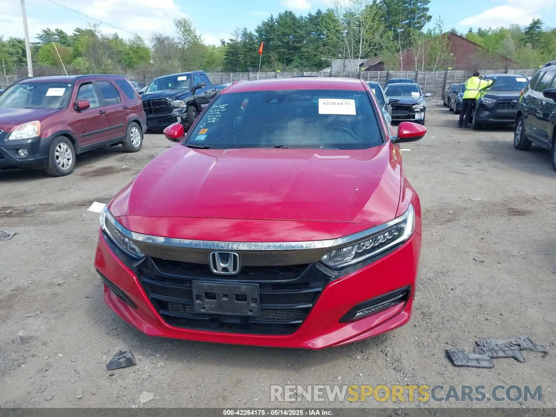 13 Photograph of a damaged car 1HGCV1F33KA102381 HONDA ACCORD 2019