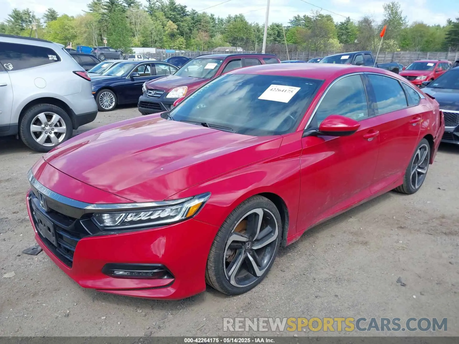 2 Photograph of a damaged car 1HGCV1F33KA102381 HONDA ACCORD 2019