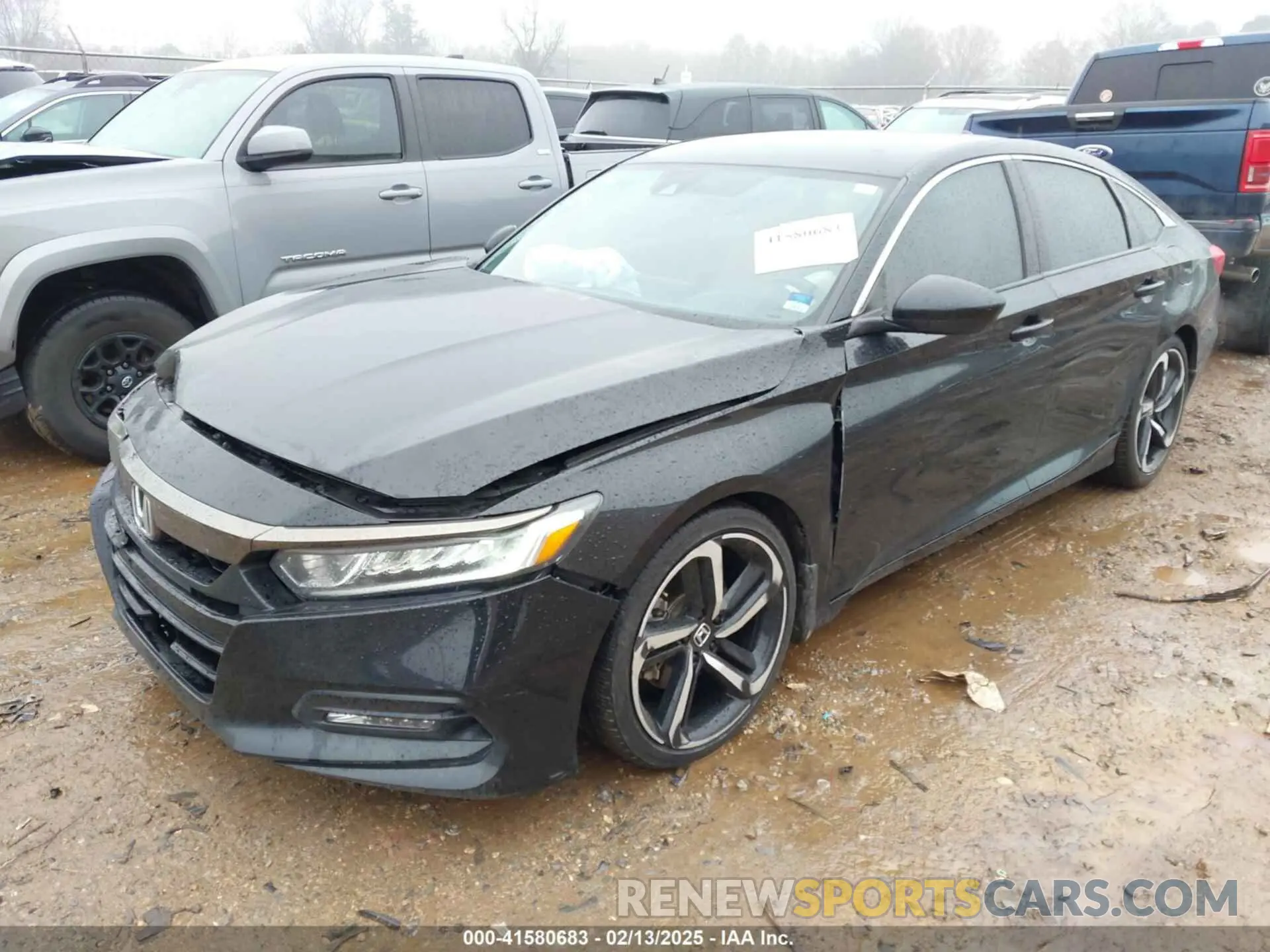 2 Photograph of a damaged car 1HGCV1F33KA124963 HONDA ACCORD 2019