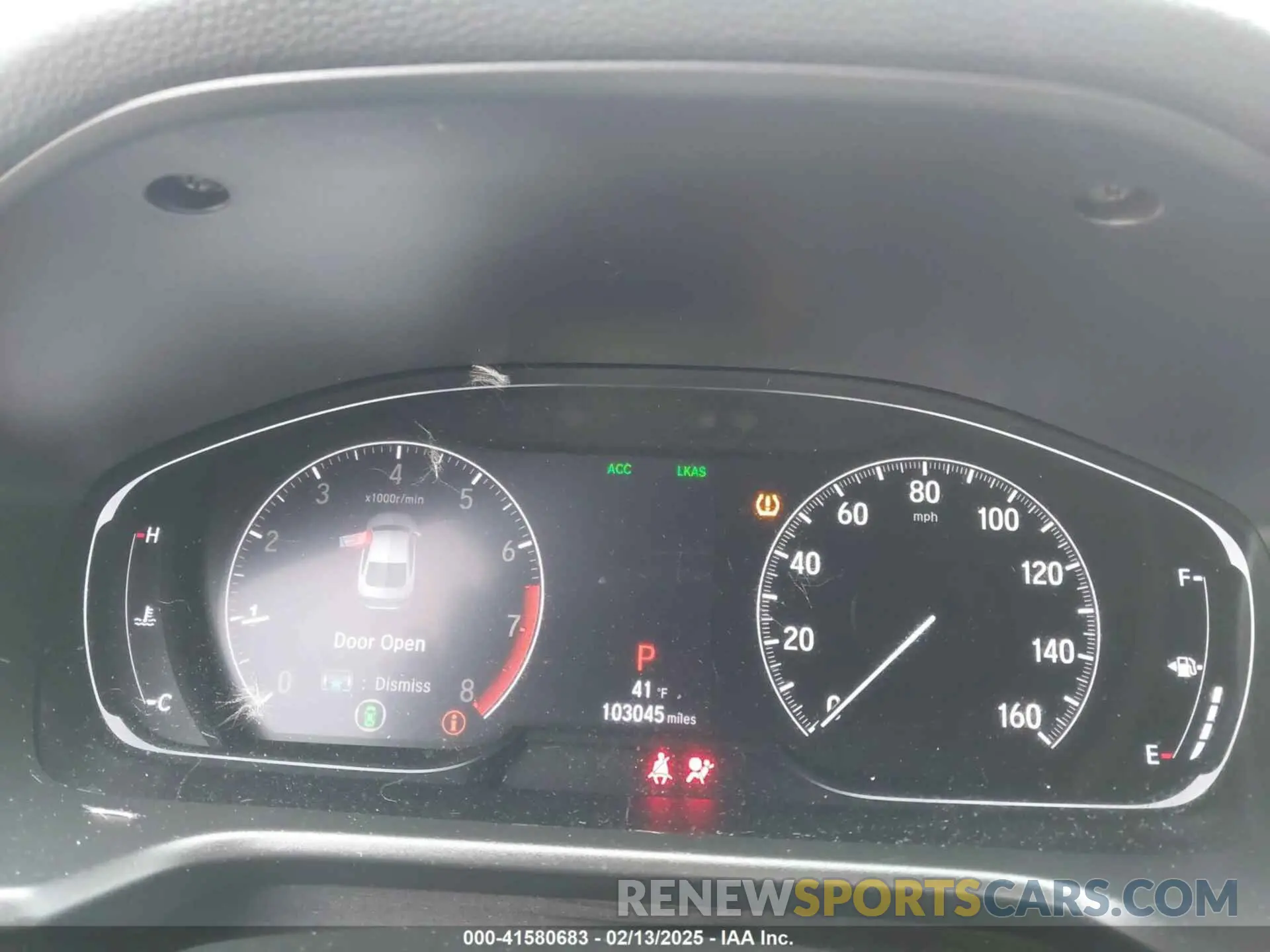 7 Photograph of a damaged car 1HGCV1F33KA124963 HONDA ACCORD 2019