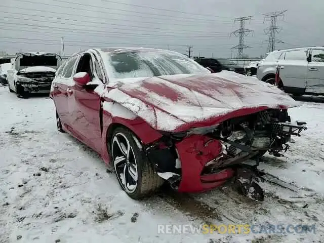 10 Photograph of a damaged car 1HGCV1F33KA129841 HONDA ACCORD 2019