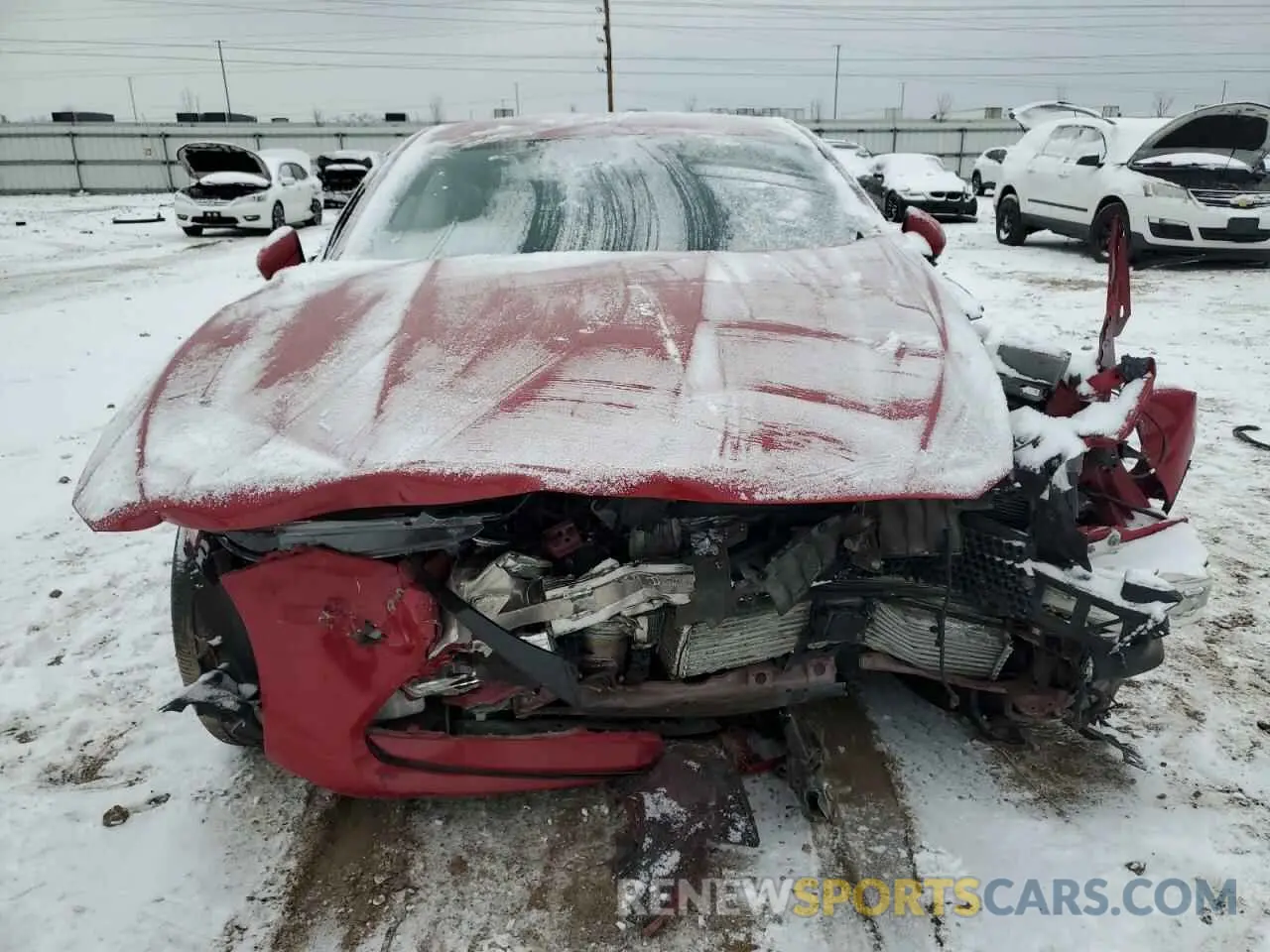 5 Photograph of a damaged car 1HGCV1F33KA129841 HONDA ACCORD 2019