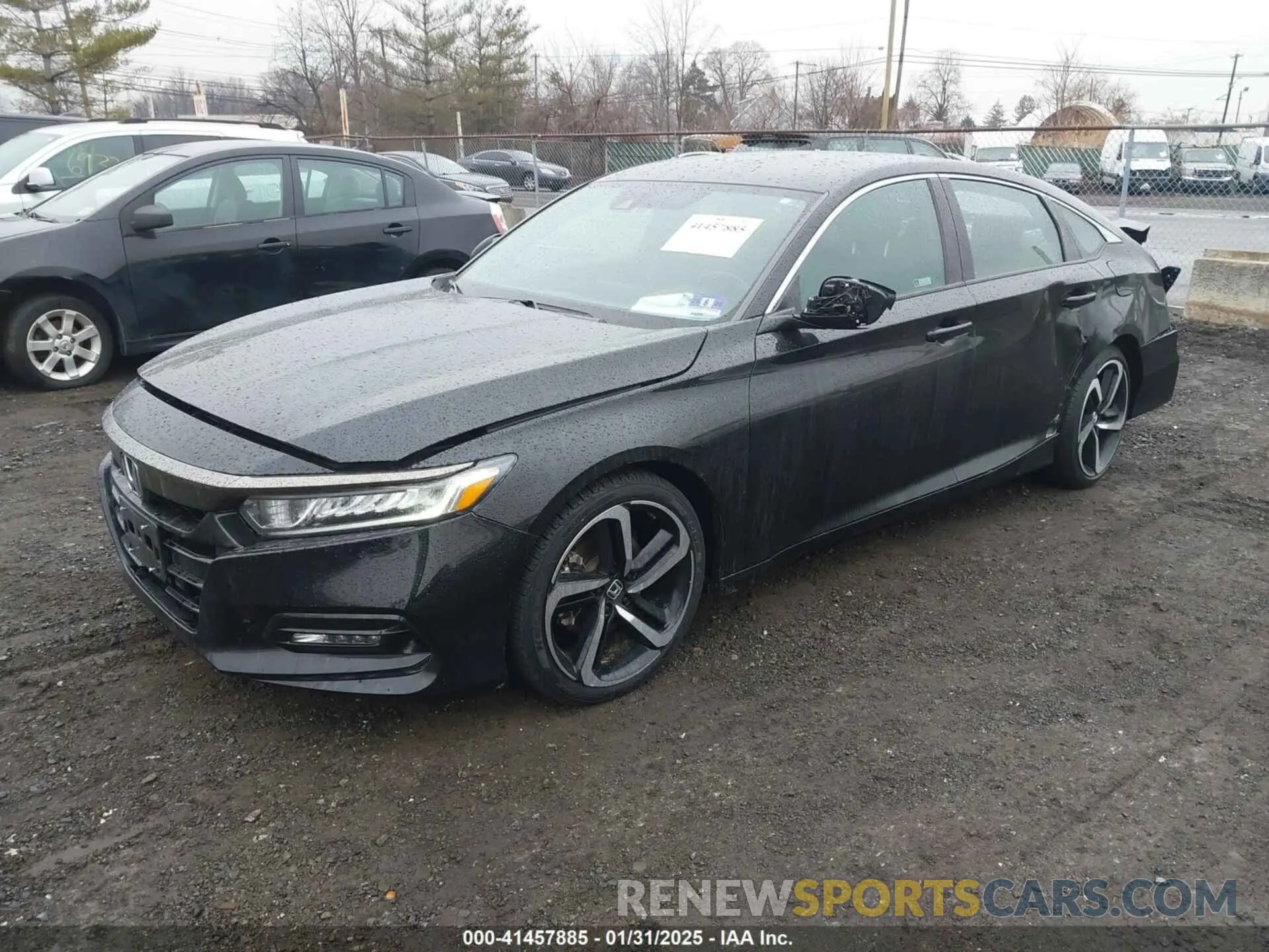 2 Photograph of a damaged car 1HGCV1F33KA164251 HONDA ACCORD 2019