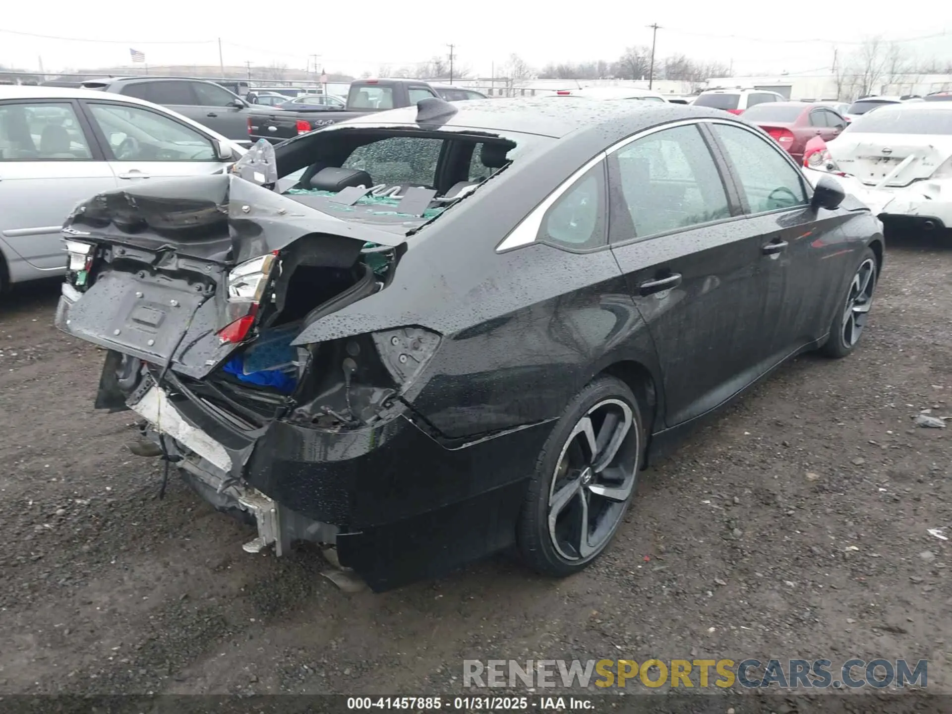 4 Photograph of a damaged car 1HGCV1F33KA164251 HONDA ACCORD 2019