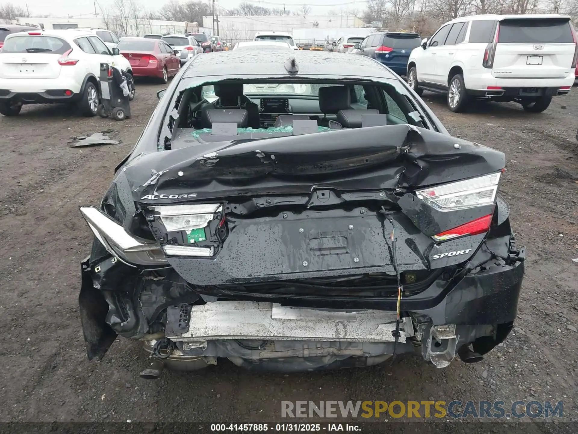 6 Photograph of a damaged car 1HGCV1F33KA164251 HONDA ACCORD 2019