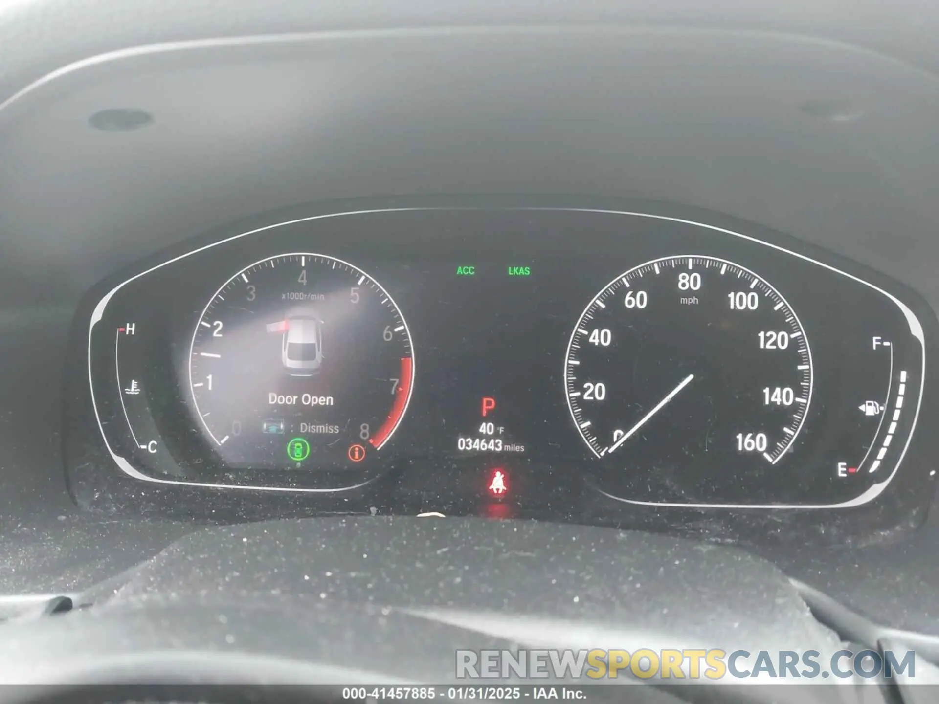 7 Photograph of a damaged car 1HGCV1F33KA164251 HONDA ACCORD 2019
