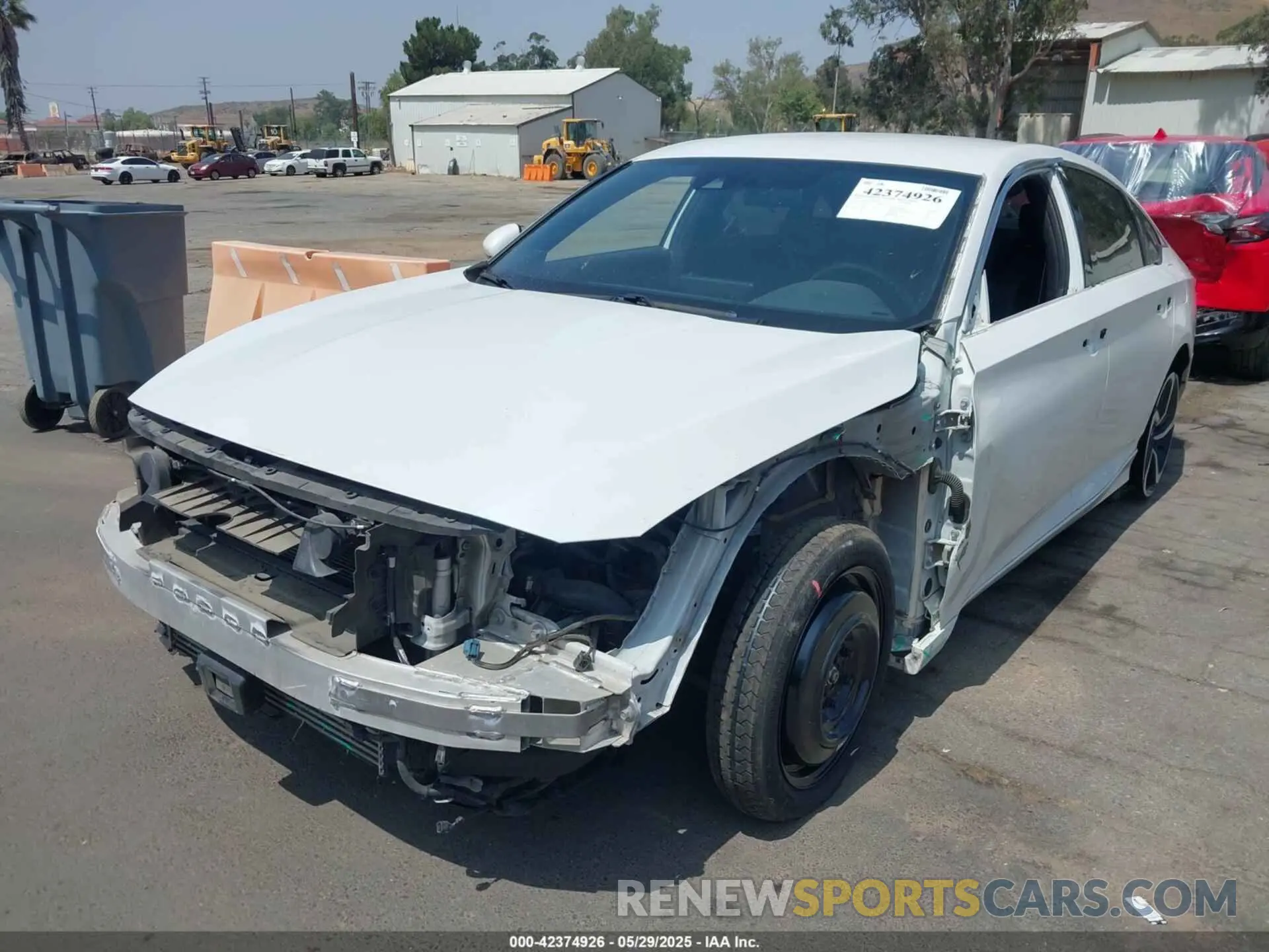 2 Photograph of a damaged car 1HGCV1F33KA173399 HONDA ACCORD 2019