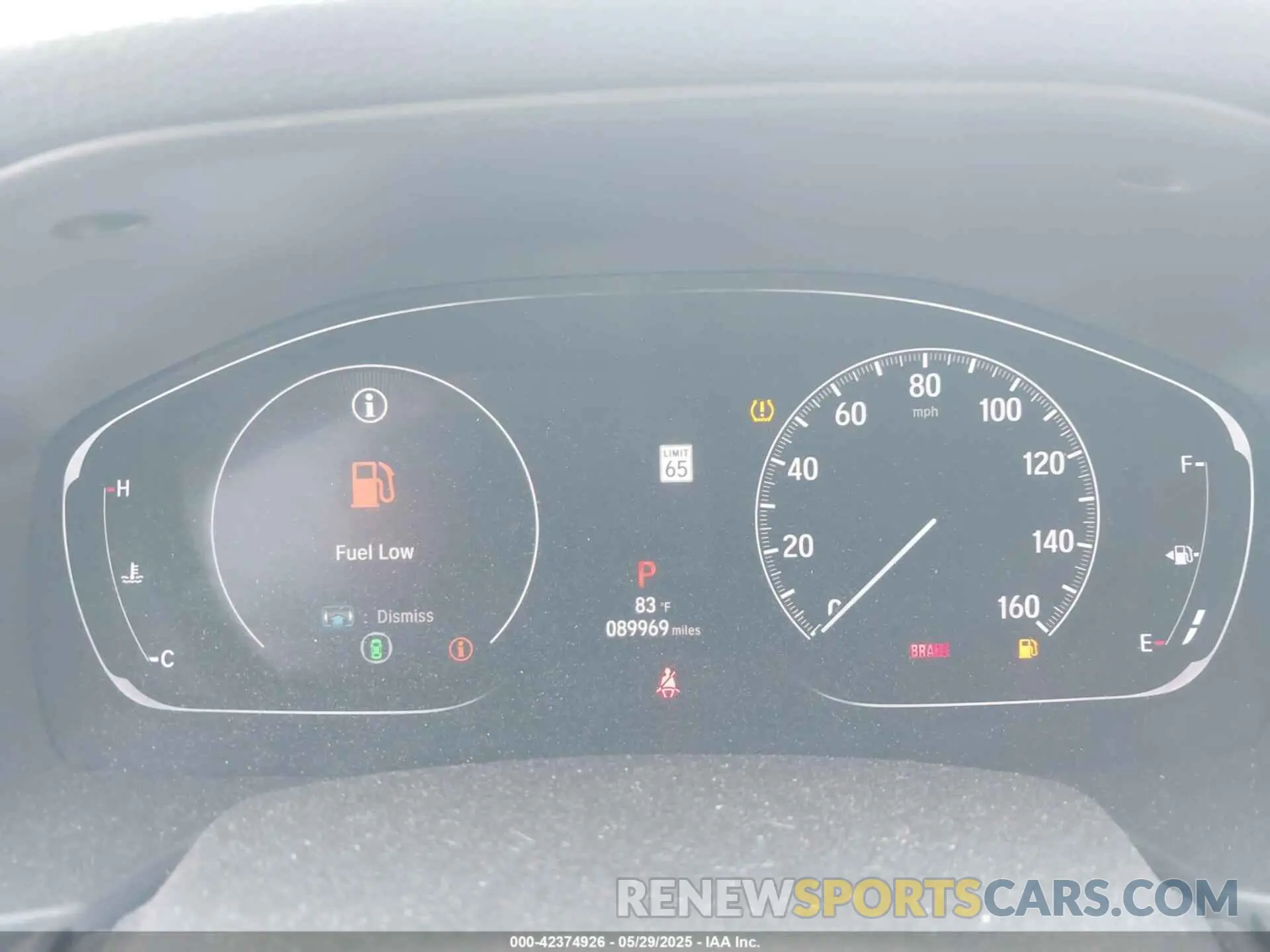 7 Photograph of a damaged car 1HGCV1F33KA173399 HONDA ACCORD 2019