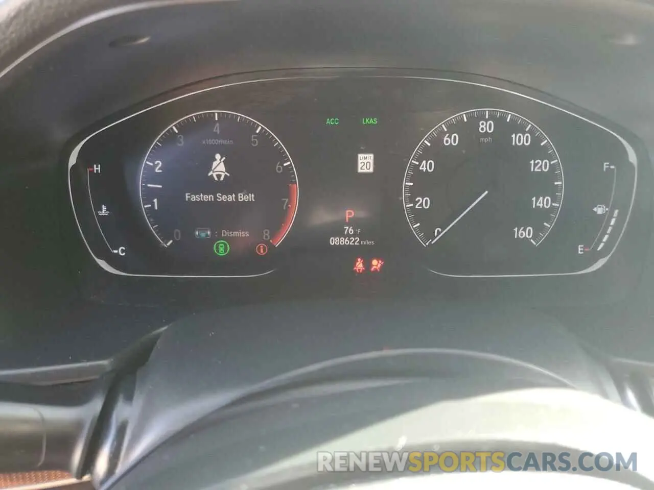 9 Photograph of a damaged car 1HGCV1F34KA008042 HONDA ACCORD 2019