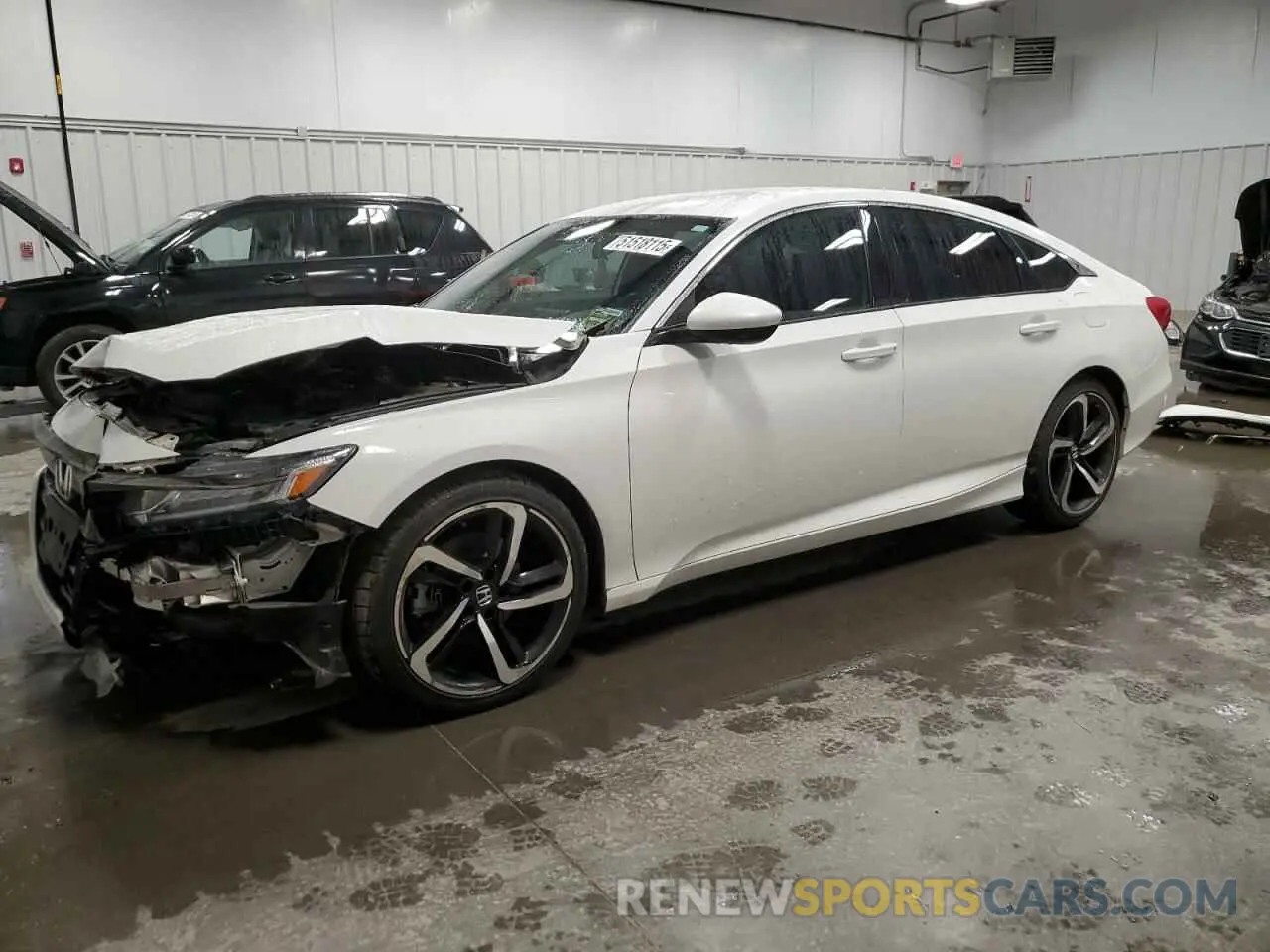 1 Photograph of a damaged car 1HGCV1F34KA009191 HONDA ACCORD 2019