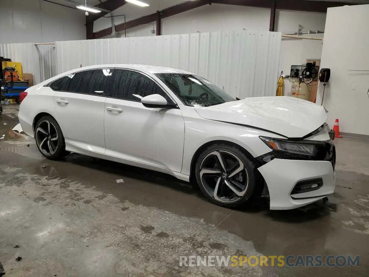 4 Photograph of a damaged car 1HGCV1F34KA009191 HONDA ACCORD 2019