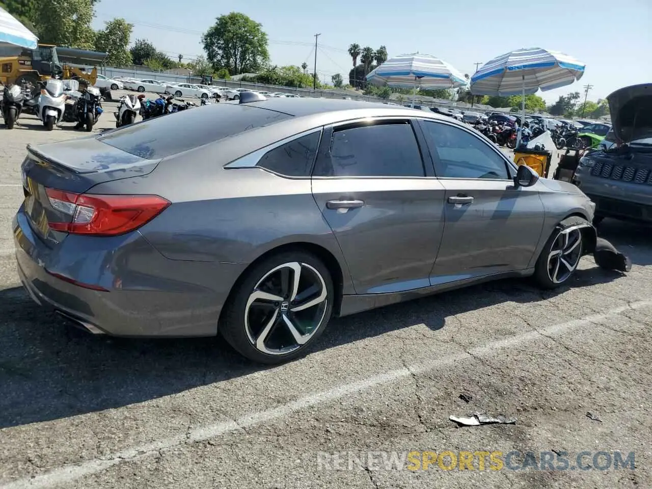 3 Photograph of a damaged car 1HGCV1F34KA033619 HONDA ACCORD 2019
