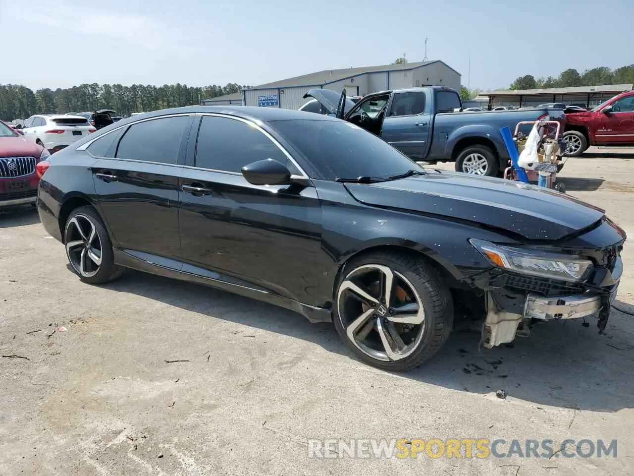 4 Photograph of a damaged car 1HGCV1F34KA037329 HONDA ACCORD 2019