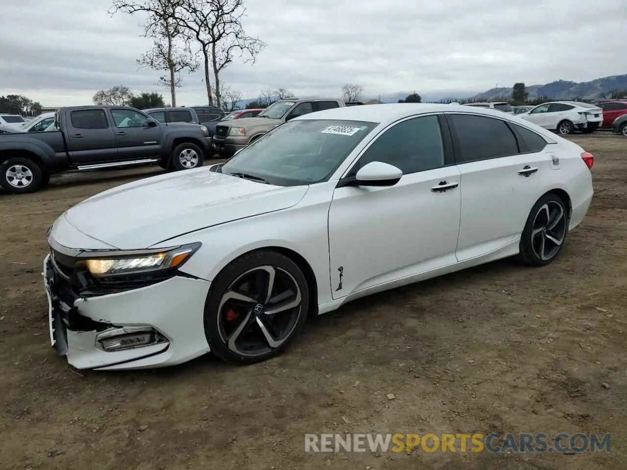 1 Photograph of a damaged car 1HGCV1F34KA047665 HONDA ACCORD 2019