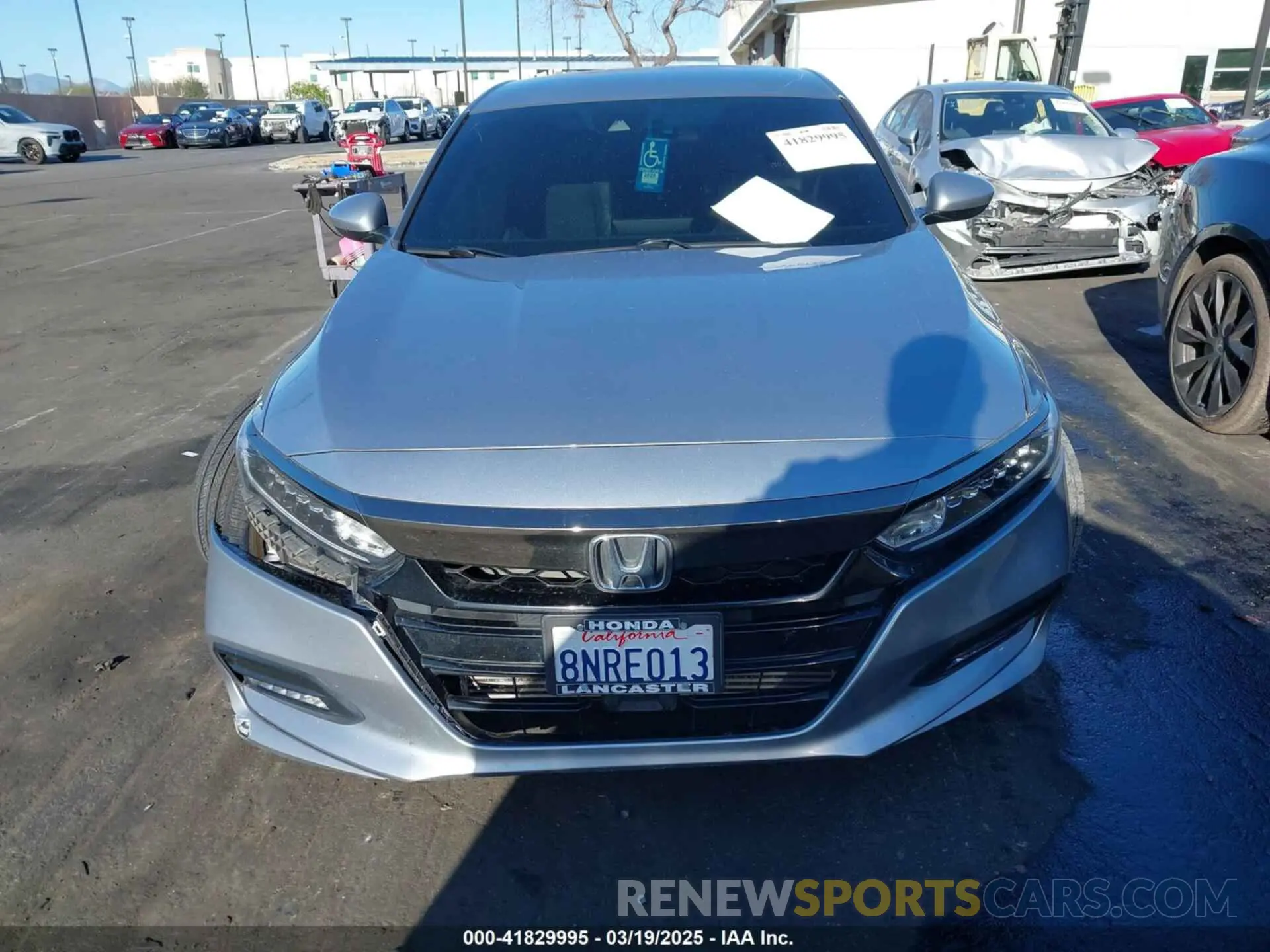 13 Photograph of a damaged car 1HGCV1F34KA051781 HONDA ACCORD 2019