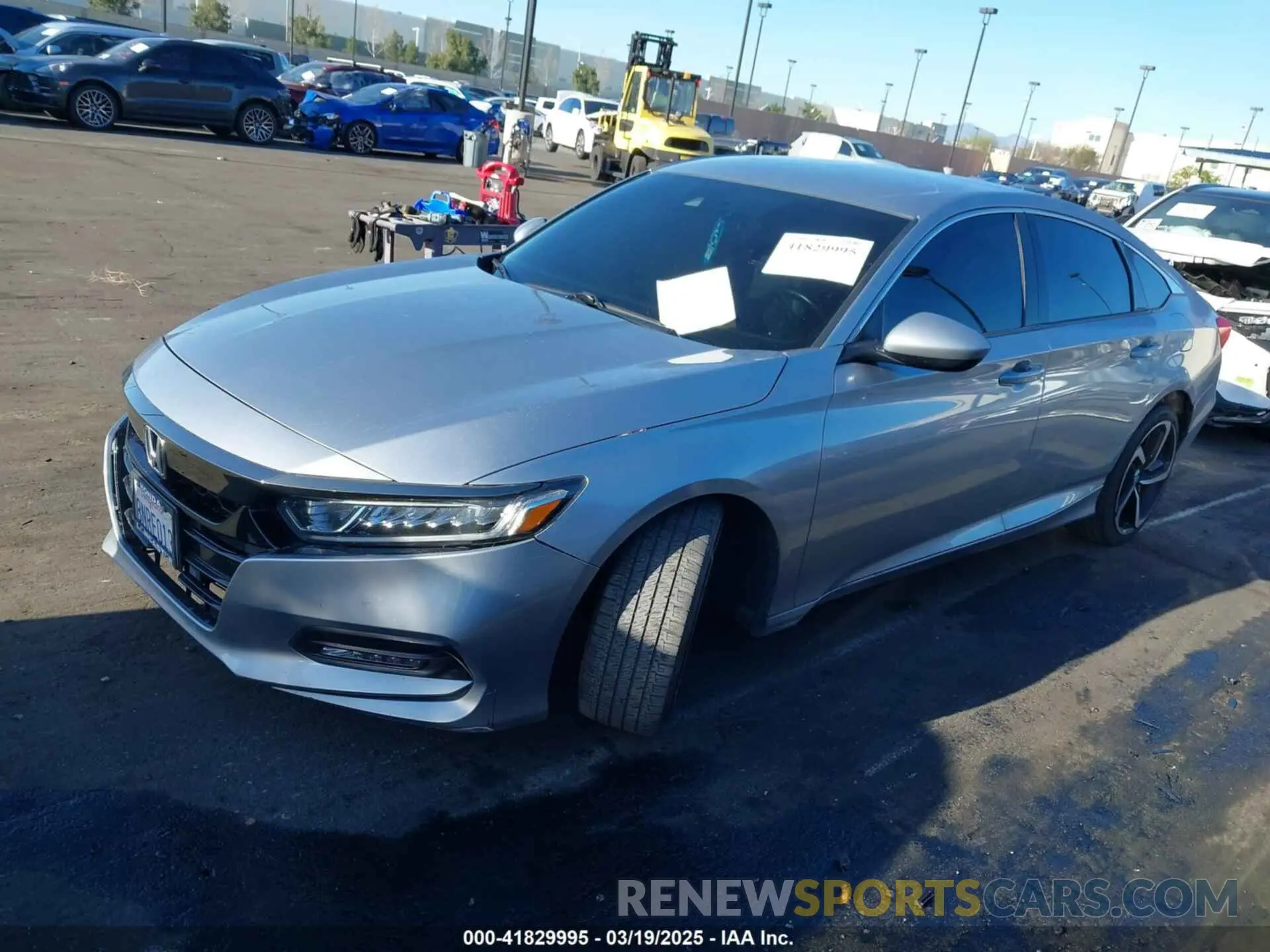 2 Photograph of a damaged car 1HGCV1F34KA051781 HONDA ACCORD 2019
