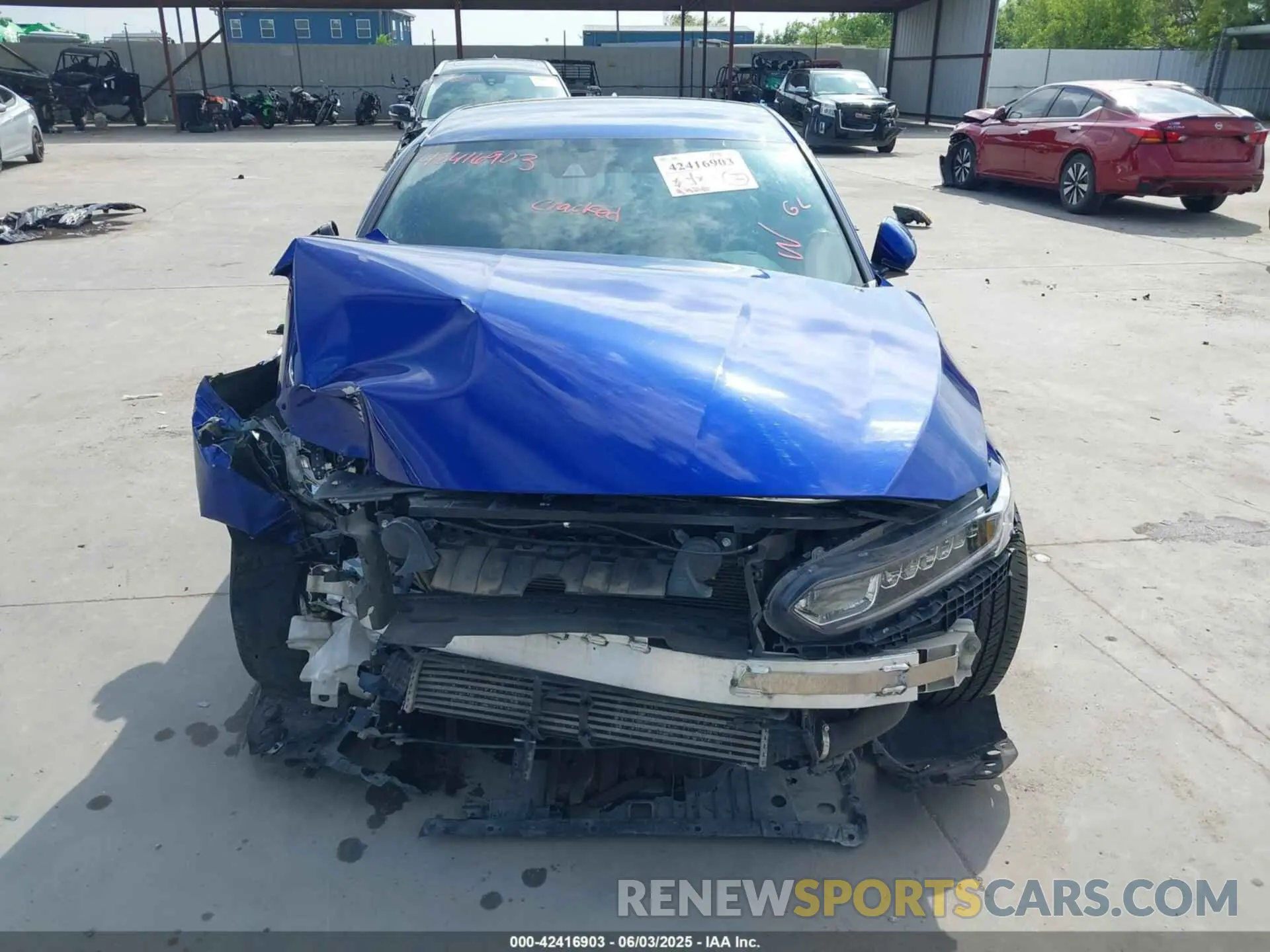 13 Photograph of a damaged car 1HGCV1F34KA055605 HONDA ACCORD 2019