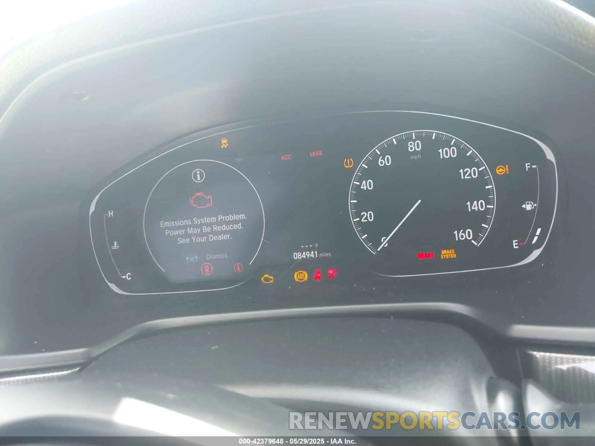 7 Photograph of a damaged car 1HGCV1F34KA060769 HONDA ACCORD 2019